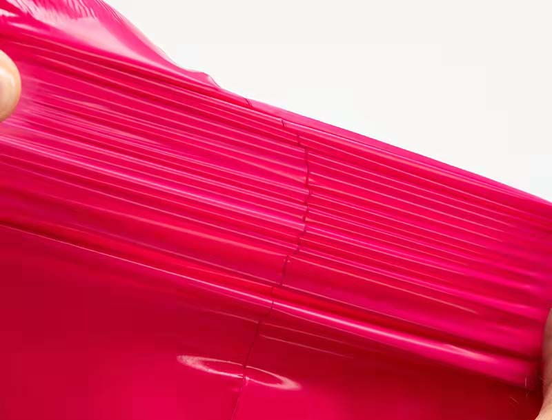 萍乡玫红色快递袋-05